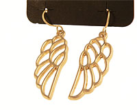 Se mere om ENVY øreringe af blad i guld i web-butikken