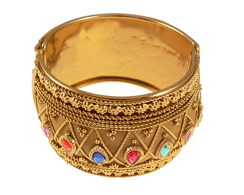 Se mere om indian armbånd i guld i web-butikken