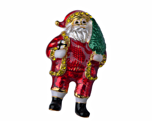 Se mere om julebroche med julemanden i web-butikken
