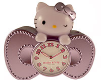 Se mere om Hello Kitty vækkeur til piger i lilla farve i web-butikken