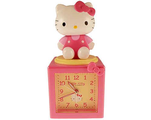 Se mere om hello kitty vækkeur til piger i lyserød farve i web-butikken