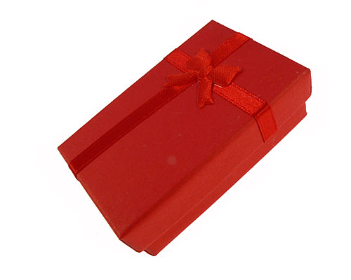 Se mere om lille rød gaveæske med sløjfe  i web-butikken
