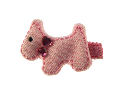 Se mere om lille næb af en sød hund i lyserød farve i web-butikken