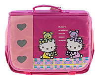 Se mere om Lille Hello Kitty skoletaske i lyserød farve i web-butikken