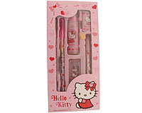 Se mere om Hello Kitty skrivesæt med stiftblyant og viskelæder i web-butikken