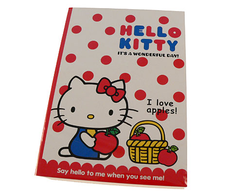 Se mere om hello kitty blok med papirer i web-butikken