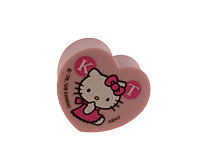 Se mere om Hello Kitty viskelæder i hjerteform i lyserød farve i web-butikken
