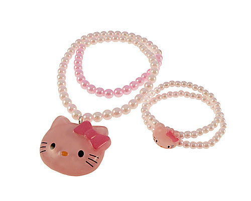 Se mere om hello kitty halskædesæt med hello kitty i web-butikken