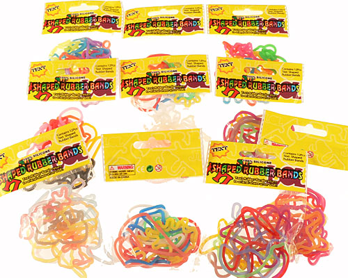 Se mere om 10 forskellige poser med silly bands i web-butikken