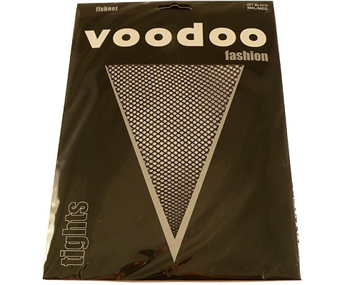 Se mere om sorte fishnet strørmebukser fra voodoo i web-butikken