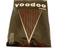 Se mere om VOODOO tights strømpebukser i brun og sort farve i web-butikken