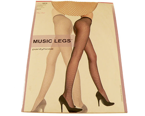 Se mere om music legs sorte strømpebukser med fishnet i web-butikken