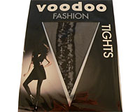 Se mere om Sexy VOODOO strømpebukser med net i sort farve i web-butikken