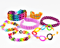 Se mere om Loom Bands   Ringe i blandede farver i web-butikken