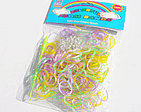 Se mere om Loom Bands   Ringe i blandede farver i web-butikken