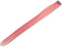 Se mere om Clip on hår i lyserød farve i web-butikken