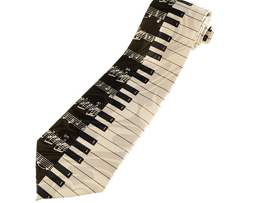 Se mere om det ultimative klaverslips med tangenter i web-butikken