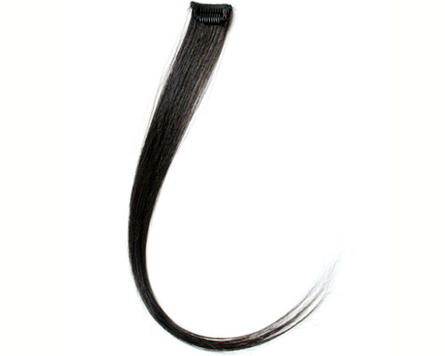 Se mere om clip on hår i sort i web-butikken