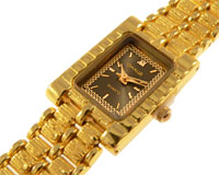 Se mere om OMXUS sorte ur i guld  i web-butikken