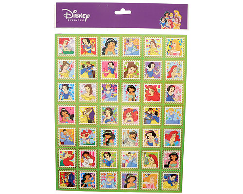 Se mere om stickers klistermærker med prinsesse i web-butikken