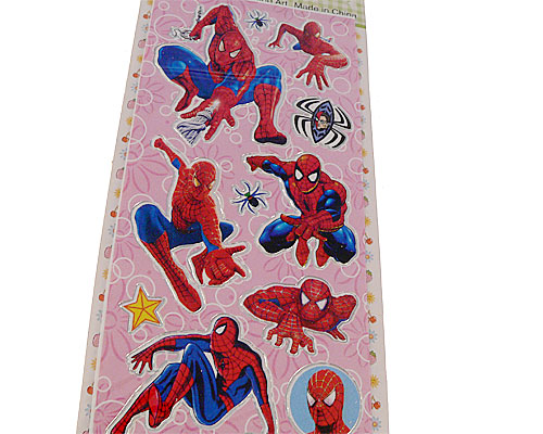Se mere om stickers klistermærker med spiderman i web-butikken