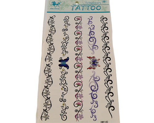 Se mere om fem store tatoveringer med tribal og sommerfugle i web-butikken