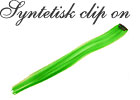 Se alle Syntetisk clip on i web-butikken